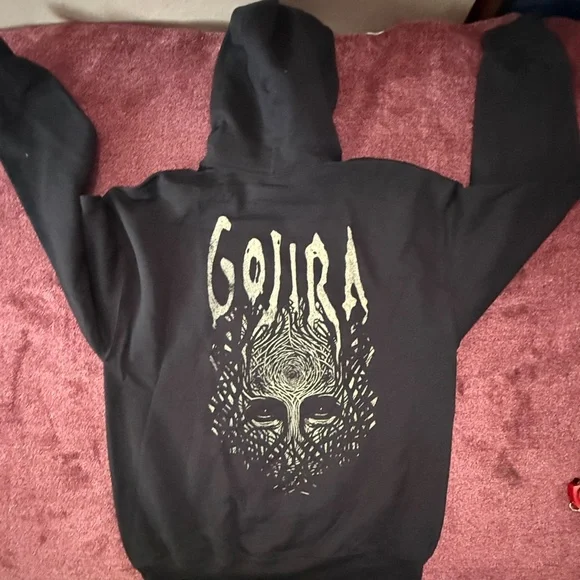 Gojira Spiral Face Hoodie Size L - Picture 5 of 7